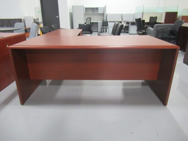 Cherry L-Shape Desk - Image 6