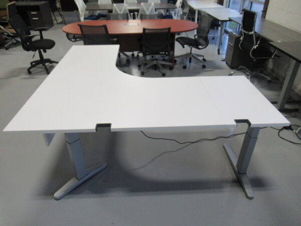 #8 Featured Item - Steelcase- L-Shape Sit/Stand Desk - 70" x 70" - Image 6