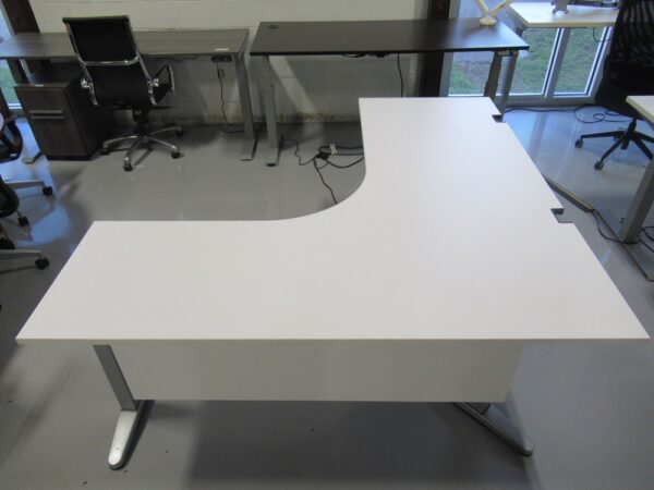 #8 Featured Item - Steelcase- L-Shape Sit/Stand Desk - 70" x 70"