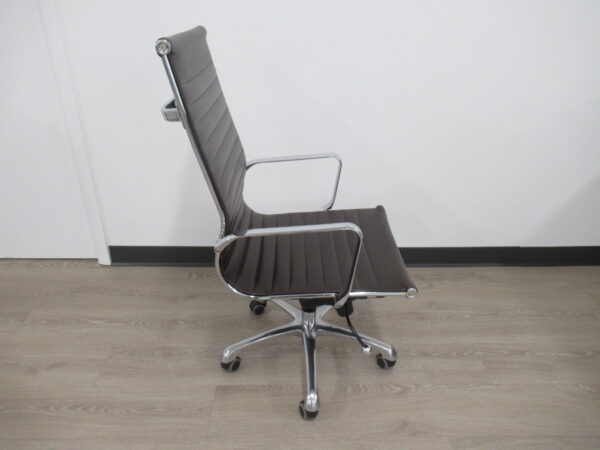 Brown Pleather Task Chair - Image 4