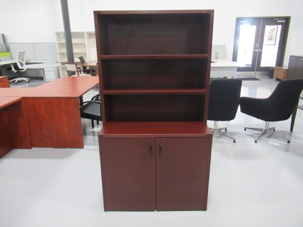 2-Drawer Lateral/Bookcase Combo Unit- 36W