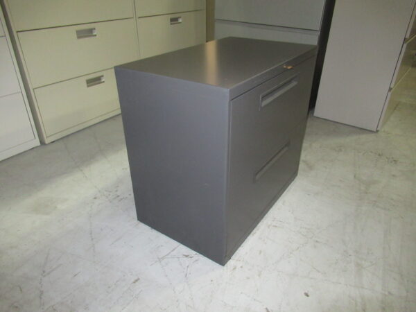 HON 2-Drawer Lateral File - 30"W, Gray - Image 4