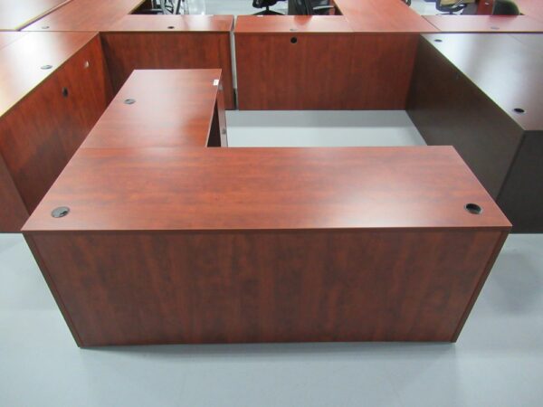 Cherry L-Shape Desk - 20% OFF Sale