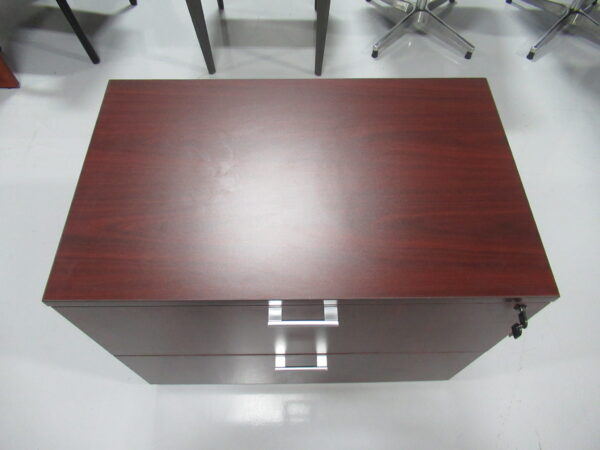 OTG Mahogany 2-Drawer Lateral File - Image 3