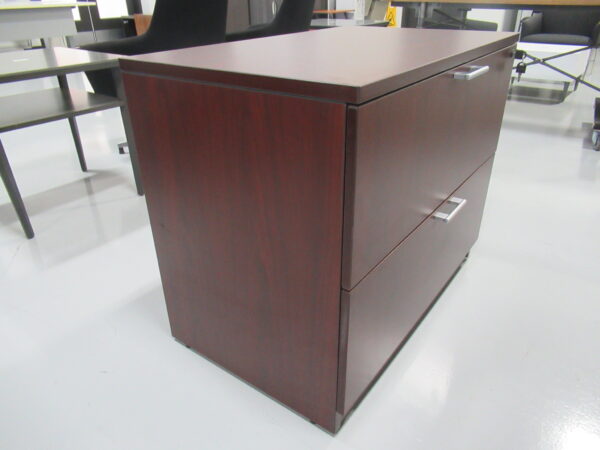 OTG Mahogany 2-Drawer Lateral File - Image 7