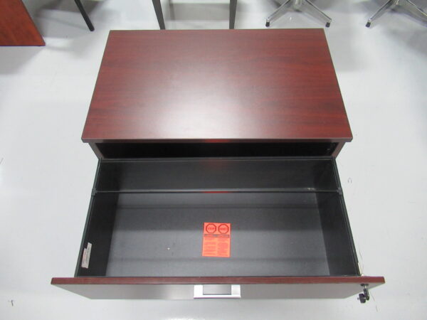 OTG Mahogany 2-Drawer Lateral File - Image 9