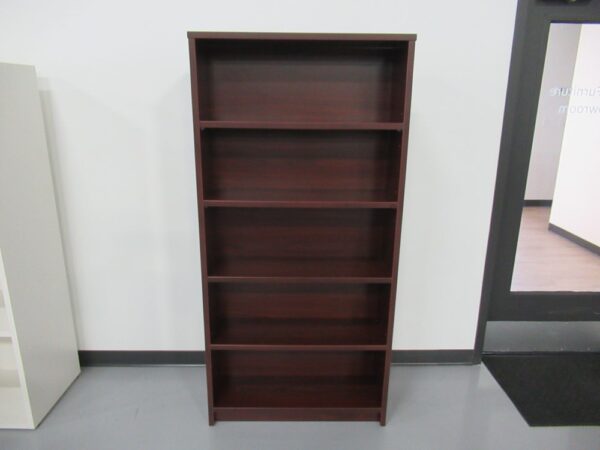 Mahogany Bookcase - 34"W x 69"H