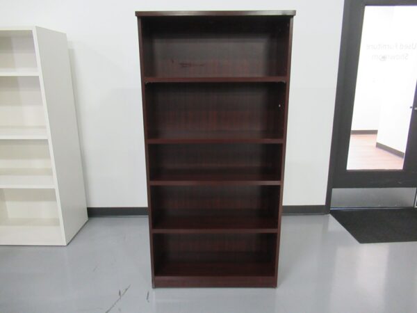 Mahogany Bookcase - 32"W x 65"H