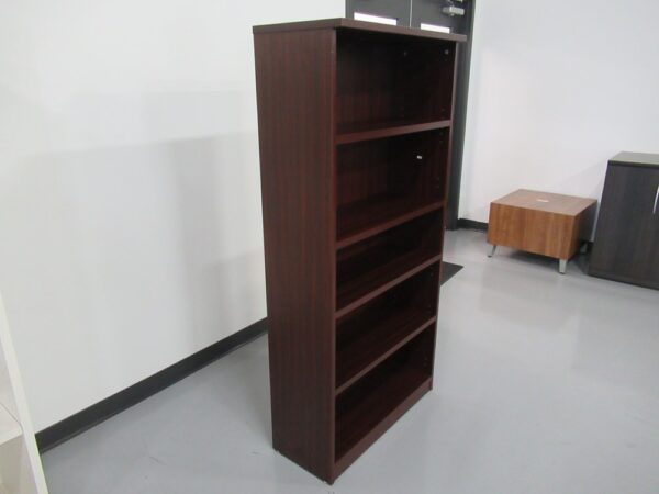 Mahogany Bookcase - 32"W x 65"H - Image 3