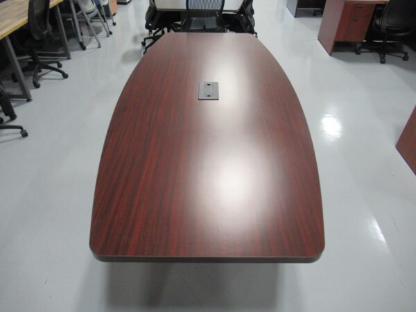 Mahogany ConferenceTable - 43.5"W x 8 FT - Image 2