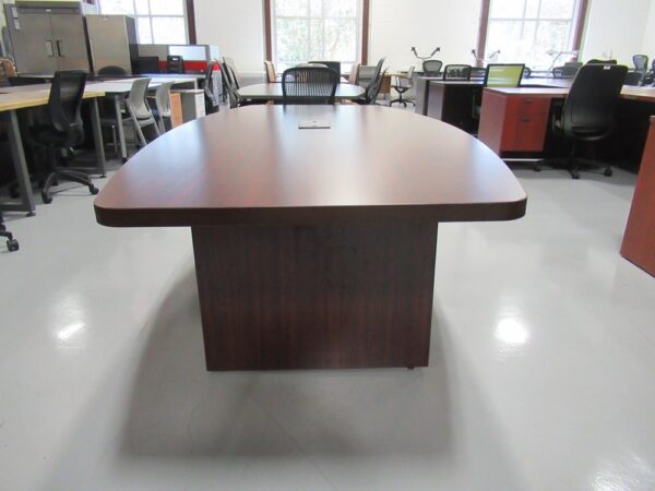 Mahogany ConferenceTable - 43.5"W x 8 FT - Image 3