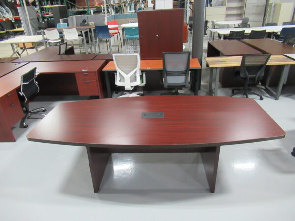 Mahogany ConferenceTable - 43.5"W x 8 FT - Image 4