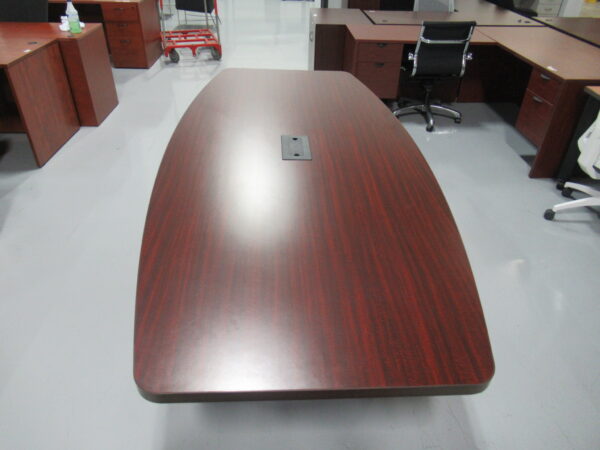 Mahogany ConferenceTable - 43.5"W x 8 FT - Image 6