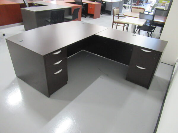 OTG Bowfront L-Shape Desk Espresso - Image 6