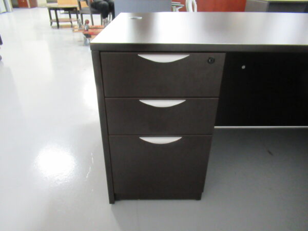 OTG Bowfront L-Shape Desk Espresso - Image 8
