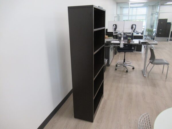 OTG Espresso Bookcase - 32"W x 70"H x 14"D - Image 3