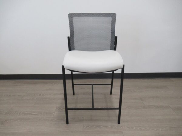 OTG Counter Height Mesh Back Stool- Black/White - Image 2