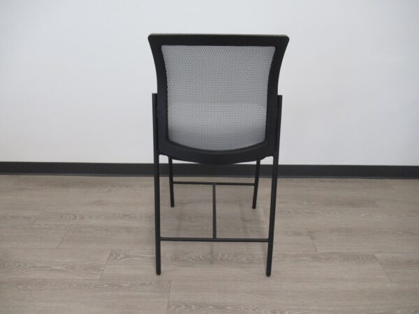 OTG Counter Height Mesh Back Stool- Black/White - Image 3