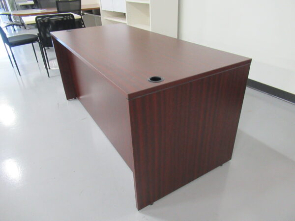 Mahogany Straight Desk - Image 4