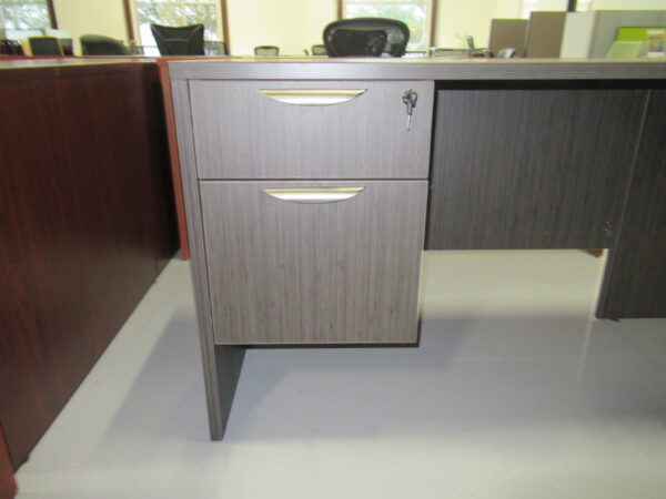 NDI L-Shape Desk - 30x66, 24x42 w/ BF ped - Image 8