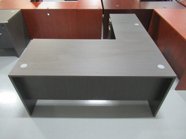 NDI L-Shape Desk - 30x66, 24x42 w/ BF ped